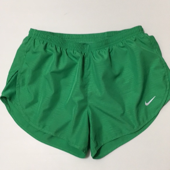 Nike Other | Wms Nike Green Running Shorts L | Poshmark